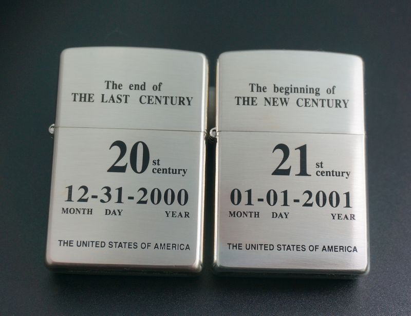 画像: zippo 20st century-21st century　2000年製造