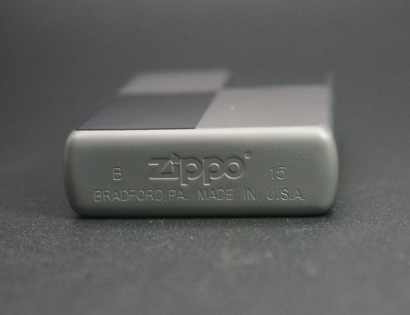 画像: zippo N8チタンコーティング チェッカー1