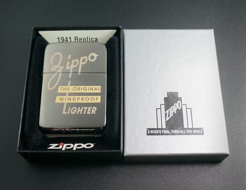 画像: zippo 1941 REPLICA 文字デザイン エッチング