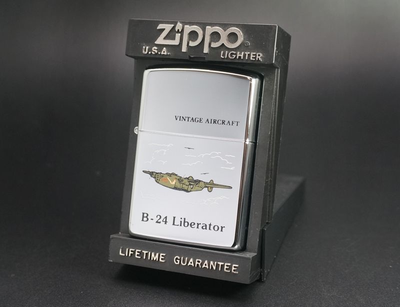 画像: zippo B-24 Liberator  VINTAGE AIRCRAFT 1992年製造