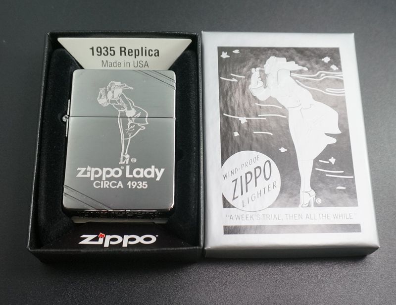 画像: zippo 1935REPLICA 「ZIPPO LADY」2014年製造