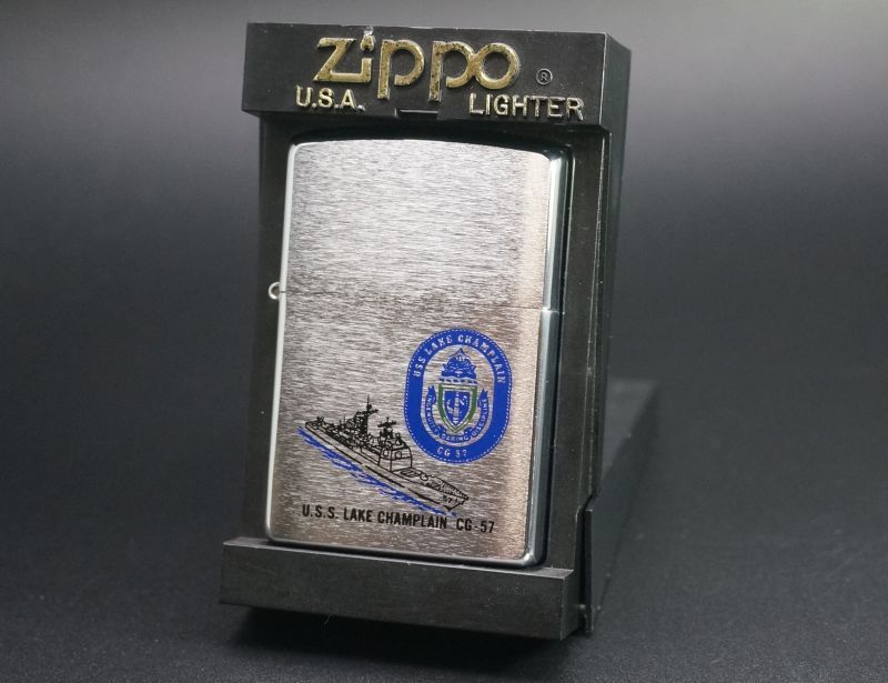 画像: zippo USS Lake Champlain CG-57 2002年製造