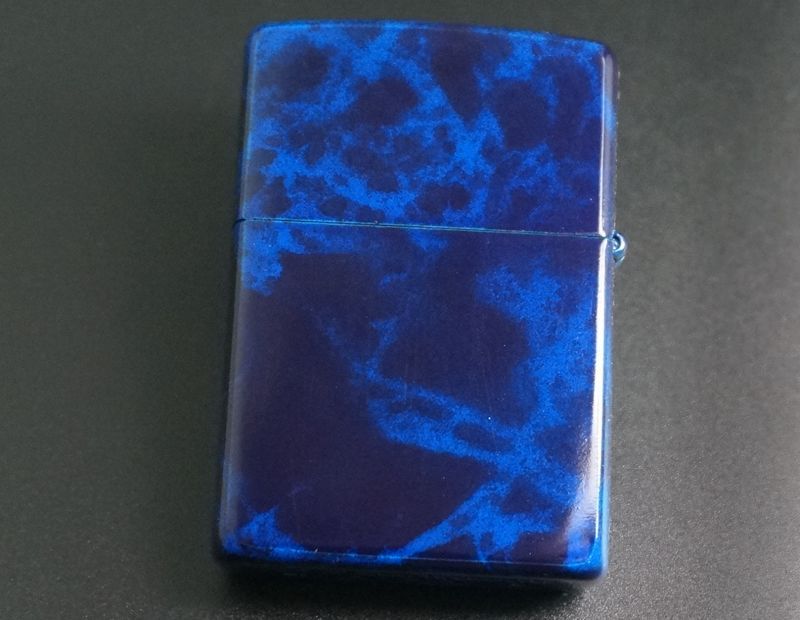 画像: zippo マーブルパターン BL