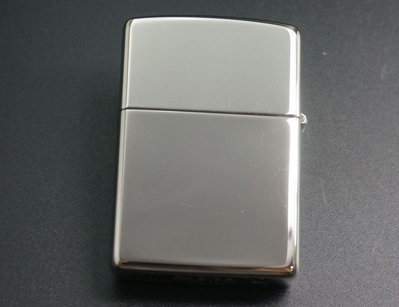 画像: zippo WINDY SILVER PRATE 象眼 1995年製造