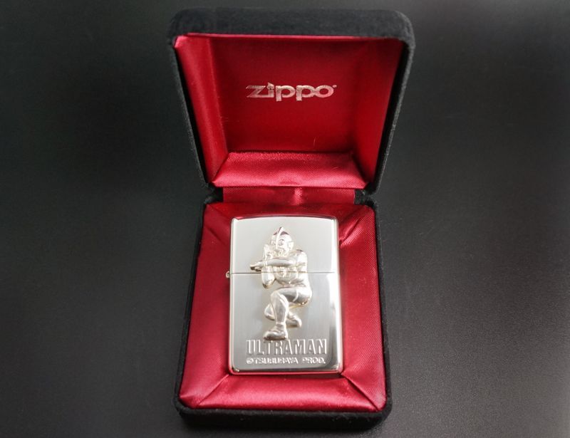 画像: zippo スターリングシルバー ULTRAMAN(ウルトラマン) 1996年製造