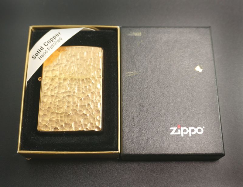 画像: zippo SOLID COPPER（純銅) リューター 2008年製造