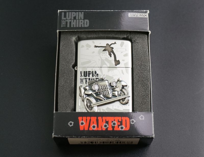 画像: zippo ルパン三世 WANTED NO.1 逃走 2009年製造