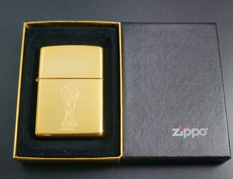 画像: zippo #254B FIFA WORLD CUP トロフィー1998年製造