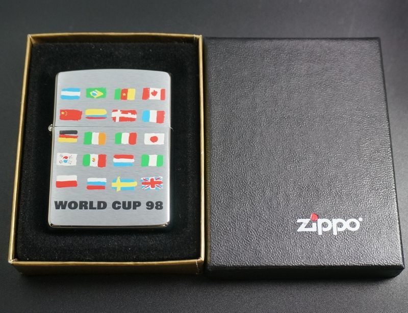 画像: zippo  FIFA WORLD CUP 国旗 1997年製造