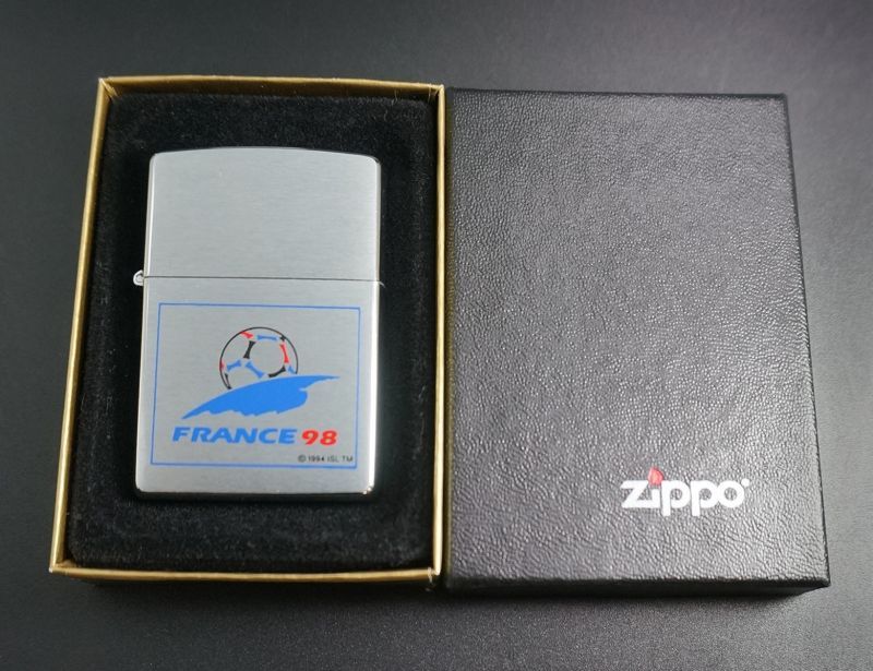 画像: zippo  FIFA WORLD CUP ロゴ 1997年製造