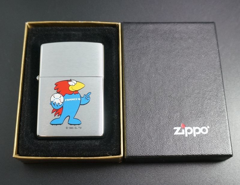 画像: zippo  FIFA WORLD CUP フティックス 1997年製造