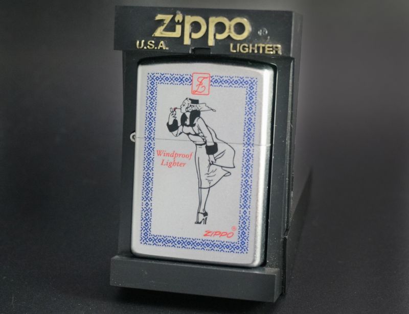 画像: zippo WINDY プリント #205 2002年製造