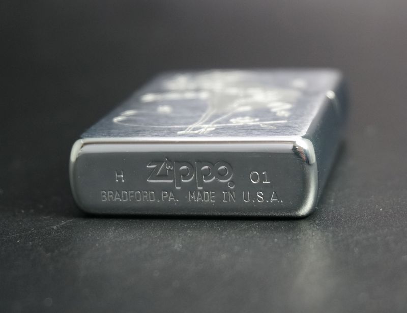 画像: zippo WINDY 枯れ葉 ＃200 2001年製造