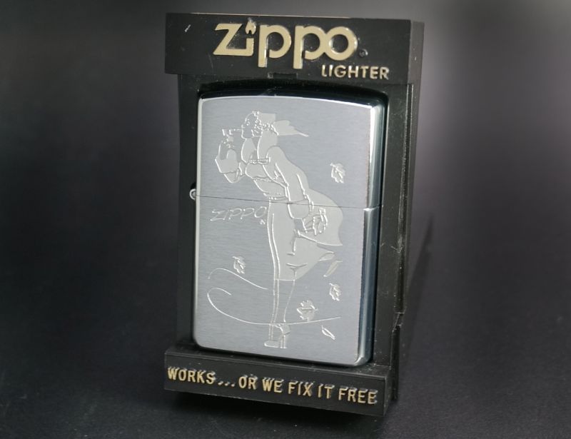 画像: zippo WINDY 枯れ葉 ＃200 2001年製造