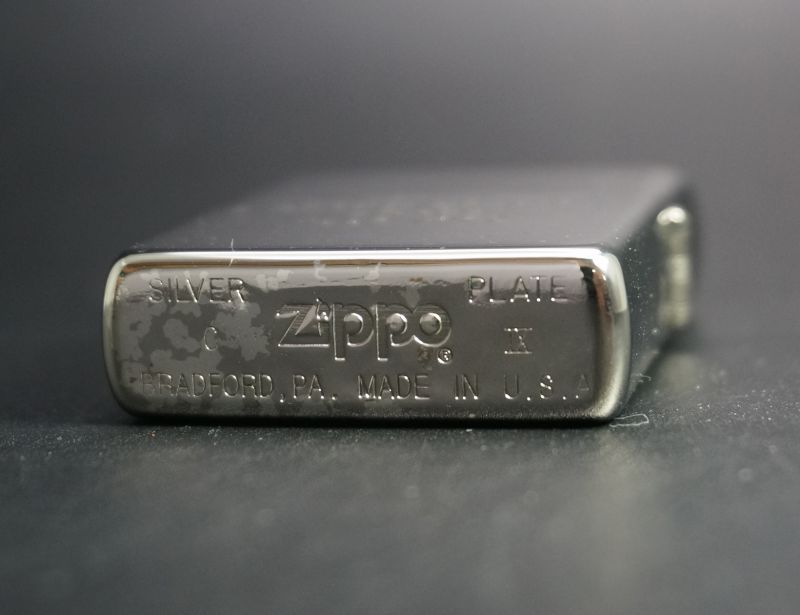 画像: zippo WINDY SILVER PLATE メッキ劣化 1993年製造