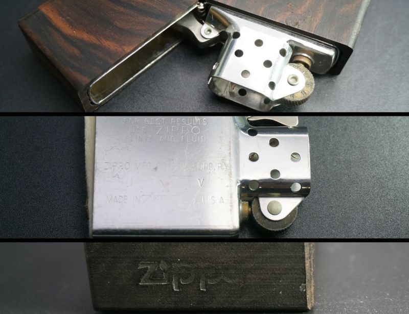 画像: zippo 木巻き 1989年製造