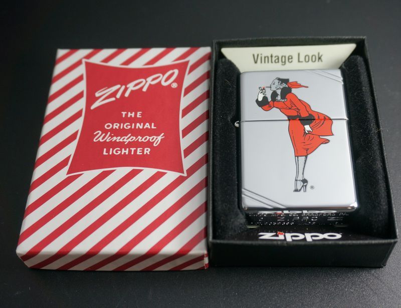 画像: zippo WINDY レッド #260 1999年製造