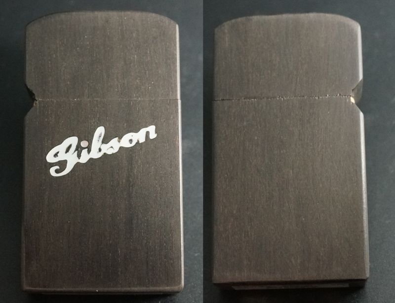 画像: zippo Gibson ギブソン エボニー