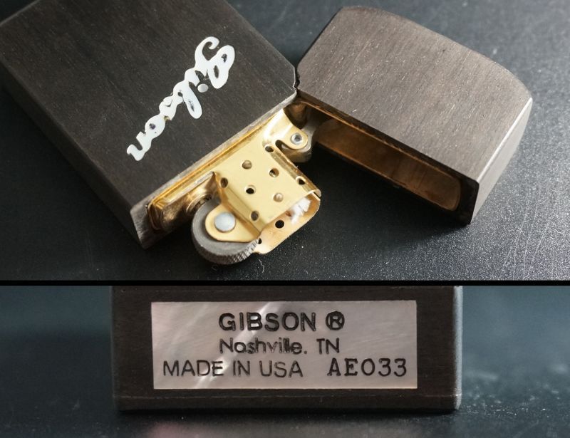 画像: zippo Gibson ギブソン エボニー