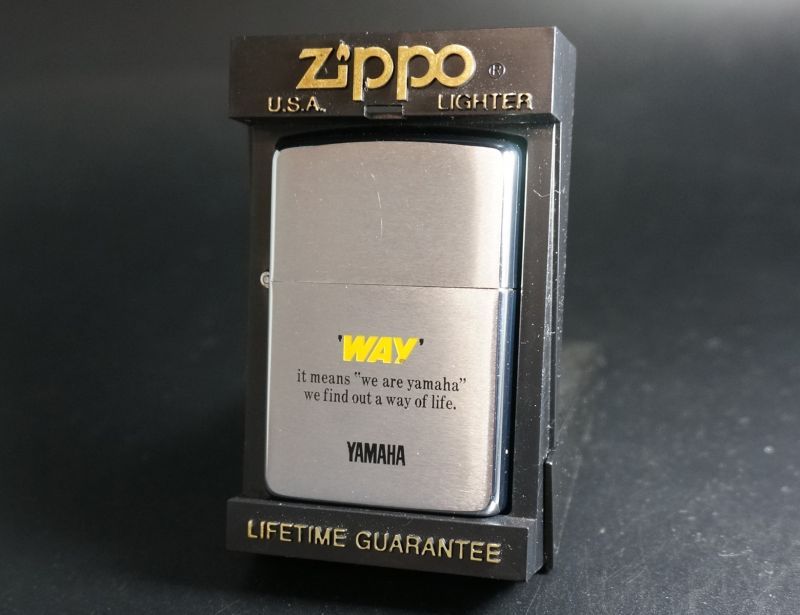 画像: zippo　YAMAHA「WAY」 #200 1980年製造