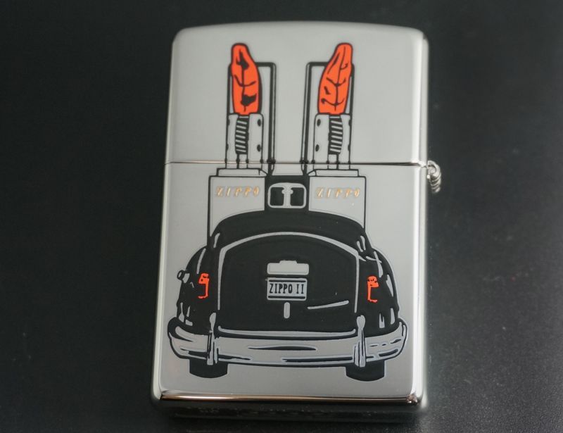 画像: zippo ZIPPOCAR 両面デザイン 2008年製造