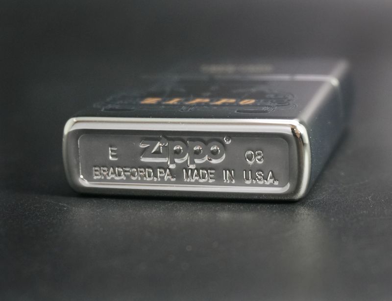 画像: zippo ZIPPOCAR 両面デザイン 2008年製造