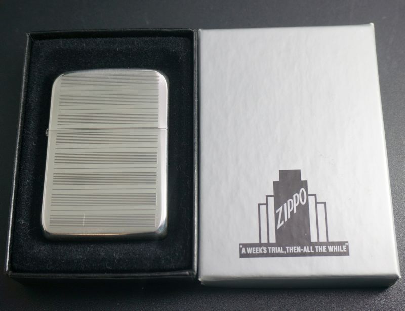 画像: zippo 1941REPLICA エンジンタン 両面 A 2002年製造