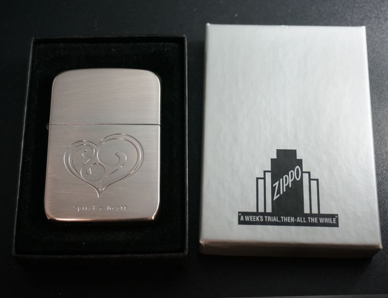 画像: zippo 1941REPLICA Spiral Heart 2002年製造