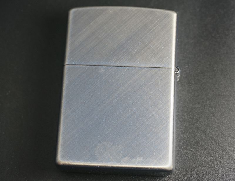 画像: zippo WINDY ダイヤゴナルウェーブ パープル 1999年製造 劣化あり