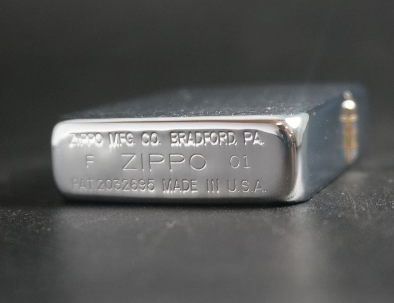 画像: zippo 1941REPLICA ブラッシュ・クローム 2001年製造