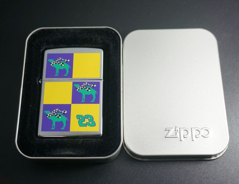 画像: zippo CAMEL(キャメル）イエロー/パープル 1997年製造