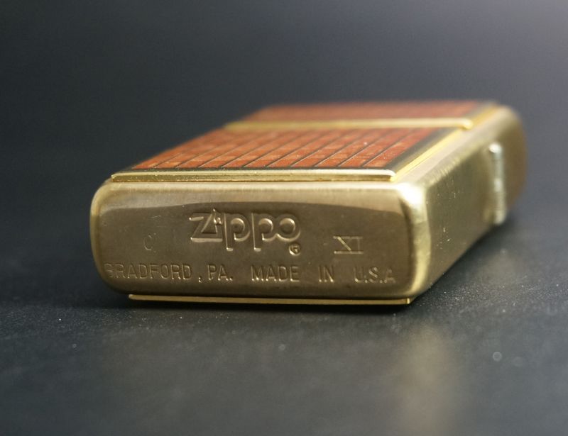 画像: zippo 両面プレート #204B　1995年製造