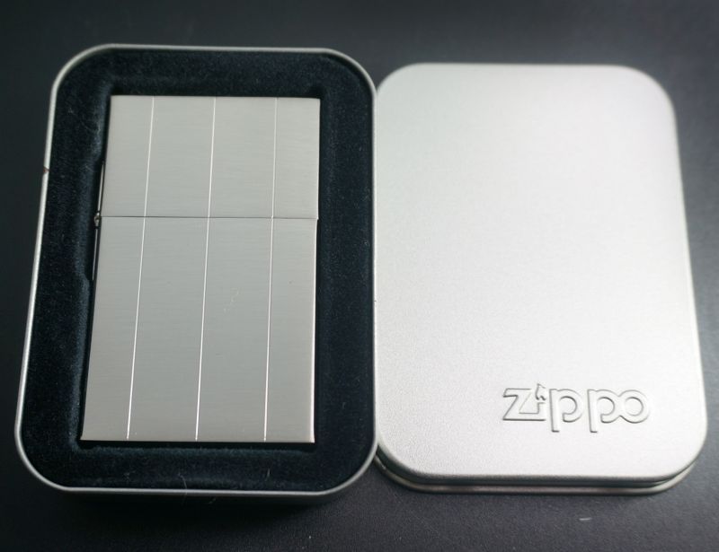 画像: zippo 1933 FIRST REPLICA 縦ライン Sサテーナ