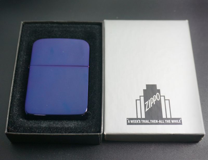 画像: zippo 1941REPLICA パープル 2002年製造