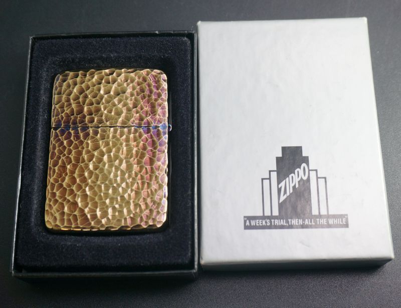 画像: zippo 1941REPLICA リューター 金いぶし 2014年製造