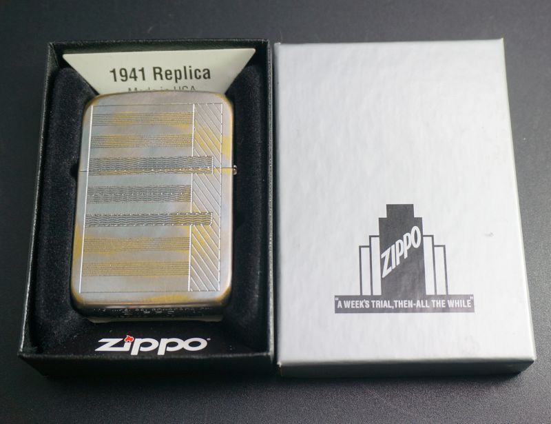 画像: zippo 1941REPLICA Kシリーズ 2002年製造