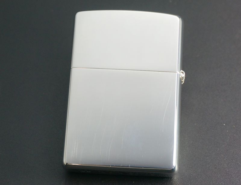 画像: zippo クジラ柄 ブルー 2003年製造