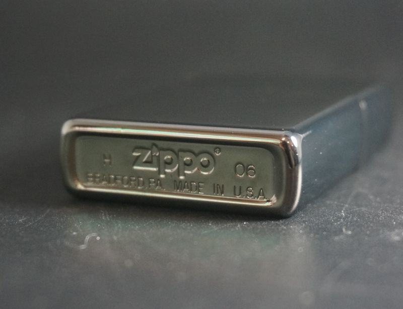 画像: zippo ブラックニッケル 2006年製造