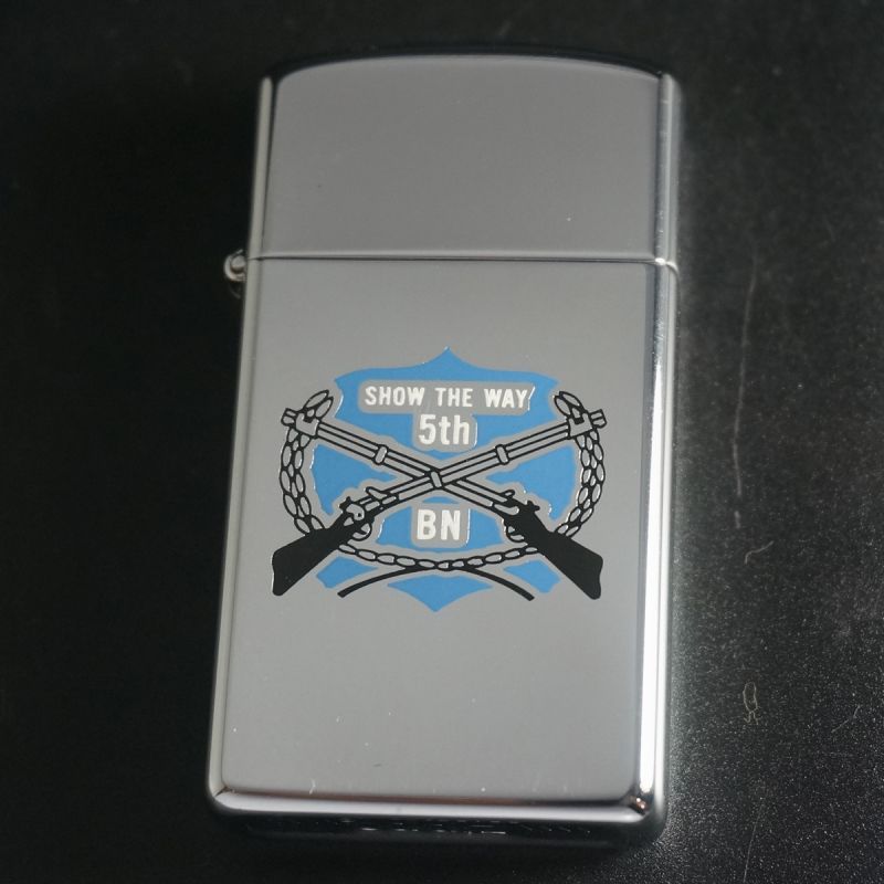 画像1: zippo SHOW THE WAY 5th BN スリム 1982年製造