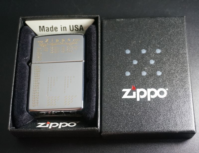 画像: zippo INDENTIFICATION CODES（年代識別コード）2000年製造