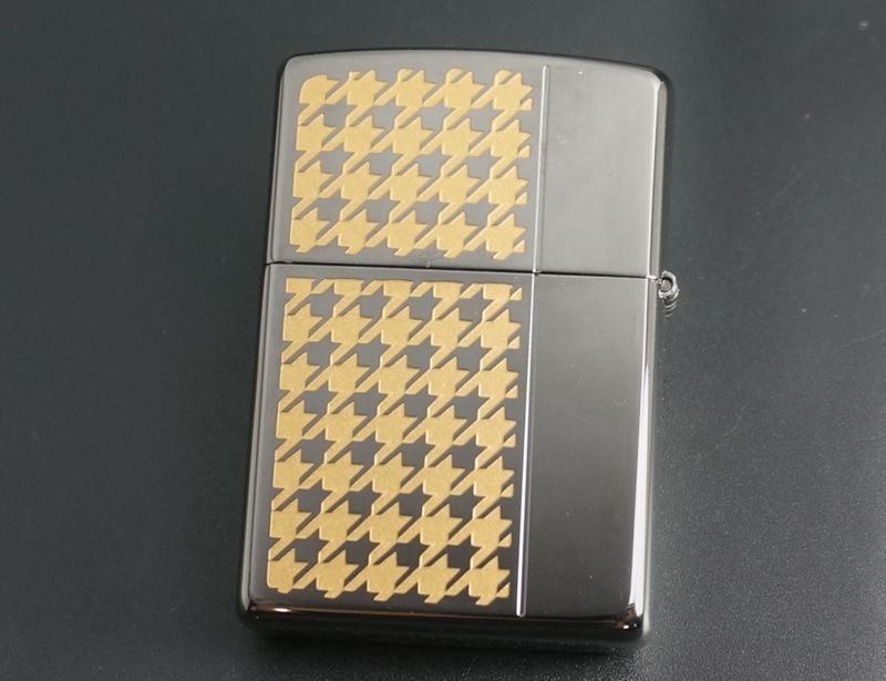 画像: zippo ハウンドトゥース（A) GD