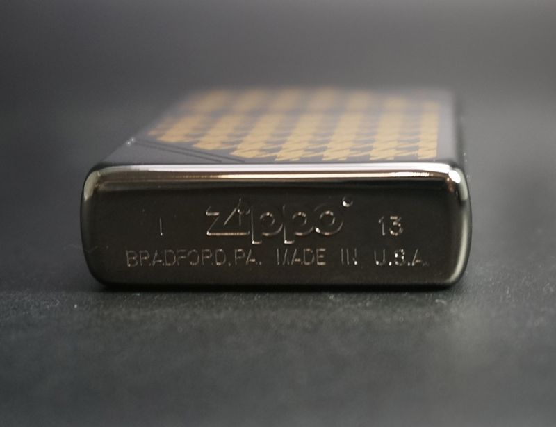 画像: zippo ハウンドトゥース（B) GD