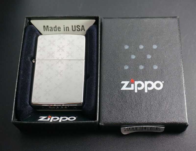 画像: zippo ベーシックモノグラム SV