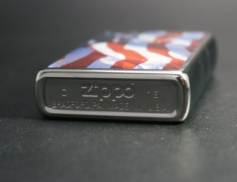 画像: zippo アメリカ国旗 24797