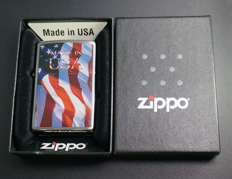 画像: zippo アメリカ国旗 24797