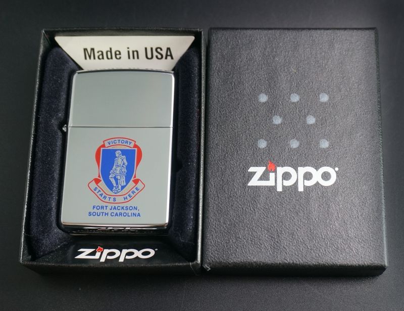 画像: zippo FORT JACKSON SC 1992年製造