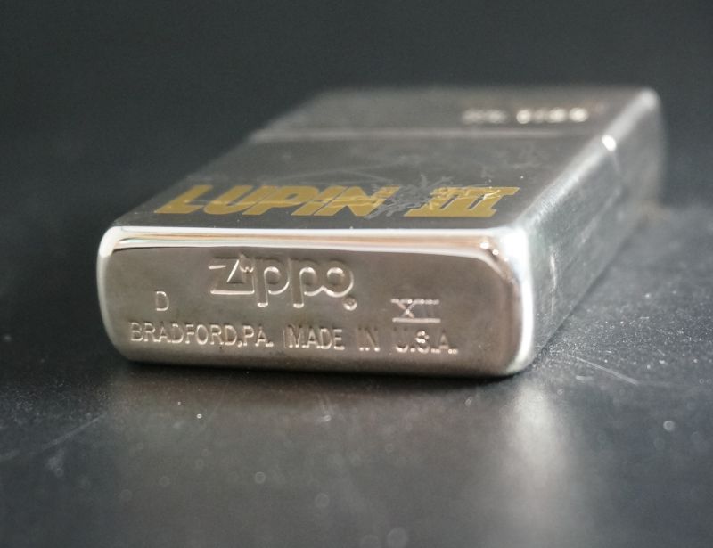 画像: zippo ルパン三世 限定 峰 不二子 1996年製造 メッキ劣化有