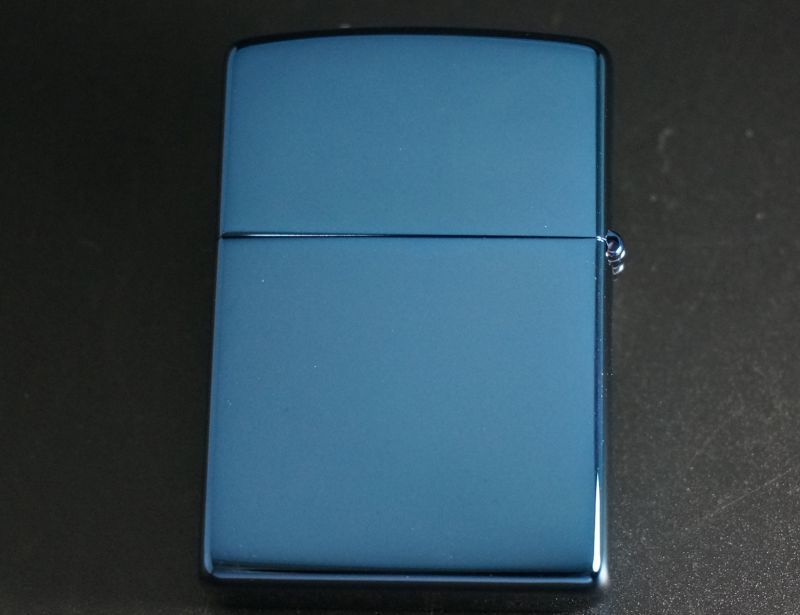 画像: zippo Peace ブルーチタン 懸賞商品 2001年製造