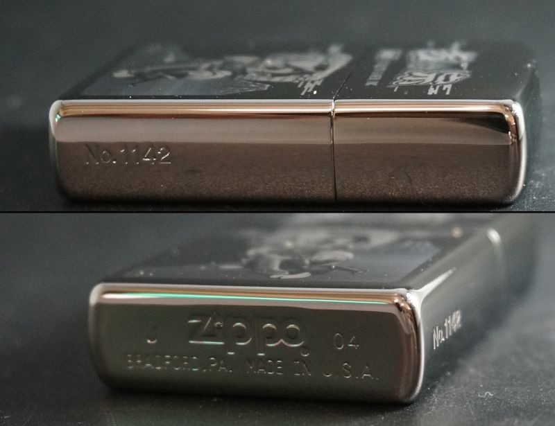 画像: zippo パチスロ吉宗 ブラック 吉宗