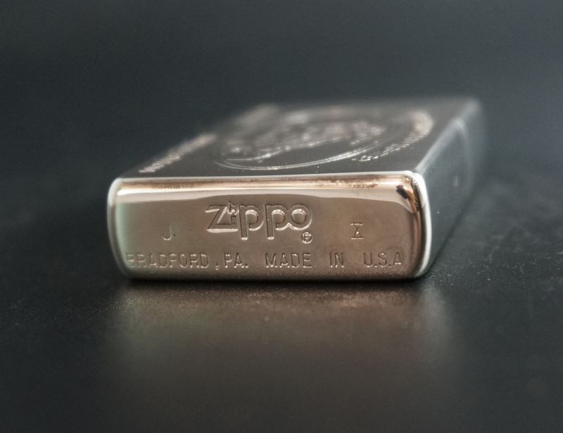 画像: zippo WINDY シルバーサテーナ ケース入り 1994年製造